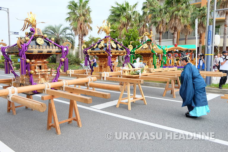 ウラヤスフェスティバル　パレード